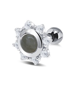 Laborite with CZ Ear Piercing TIP-2805